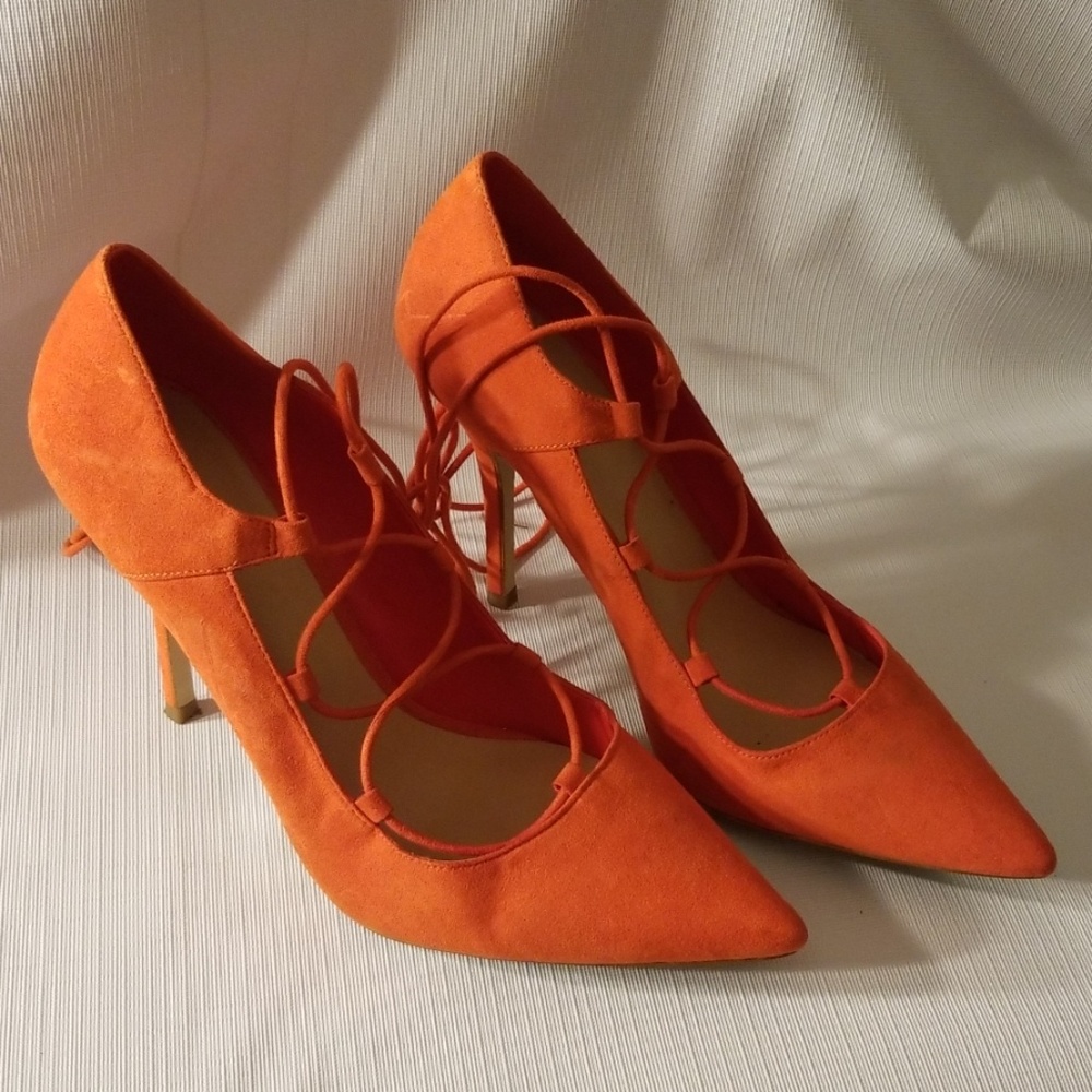 Aldo orange heels